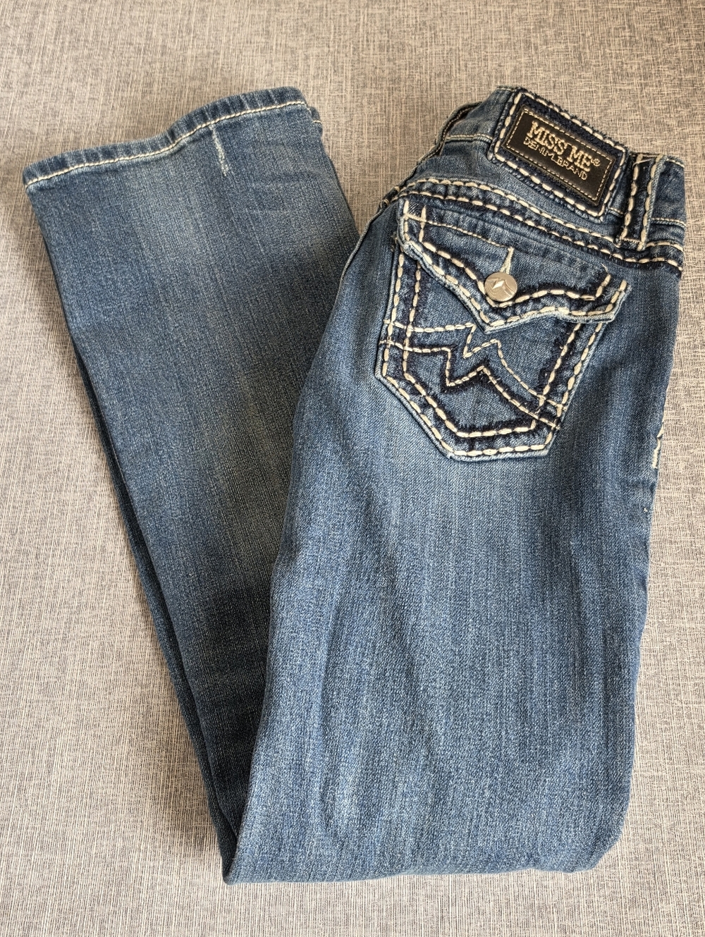 Miss Me Irene Bootcut Denim Jeans Size 27 Womens JPD1001-4R Y2K